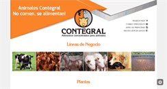 Desktop Screenshot of contegral.com.co